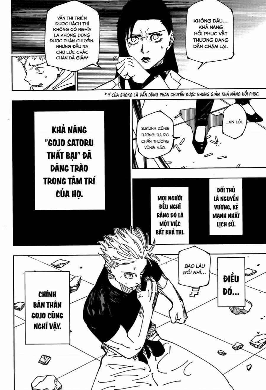 manhwax10.com - Truyện Manhwa Jujutsu Kaisen – Chú Thuật Hồi Chiến Chương 233 Trang 3