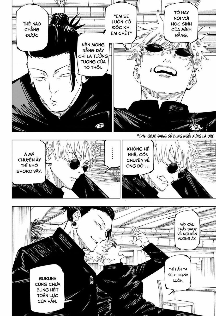 manhwax10.com - Truyện Manhwa Jujutsu Kaisen – Chú Thuật Hồi Chiến Chương 236 Trang 4