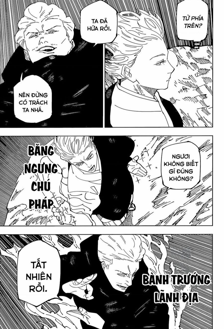 manhwax10.com - Truyện Manhwa Jujutsu Kaisen – Chú Thuật Hồi Chiến Chương 237 Trang 4