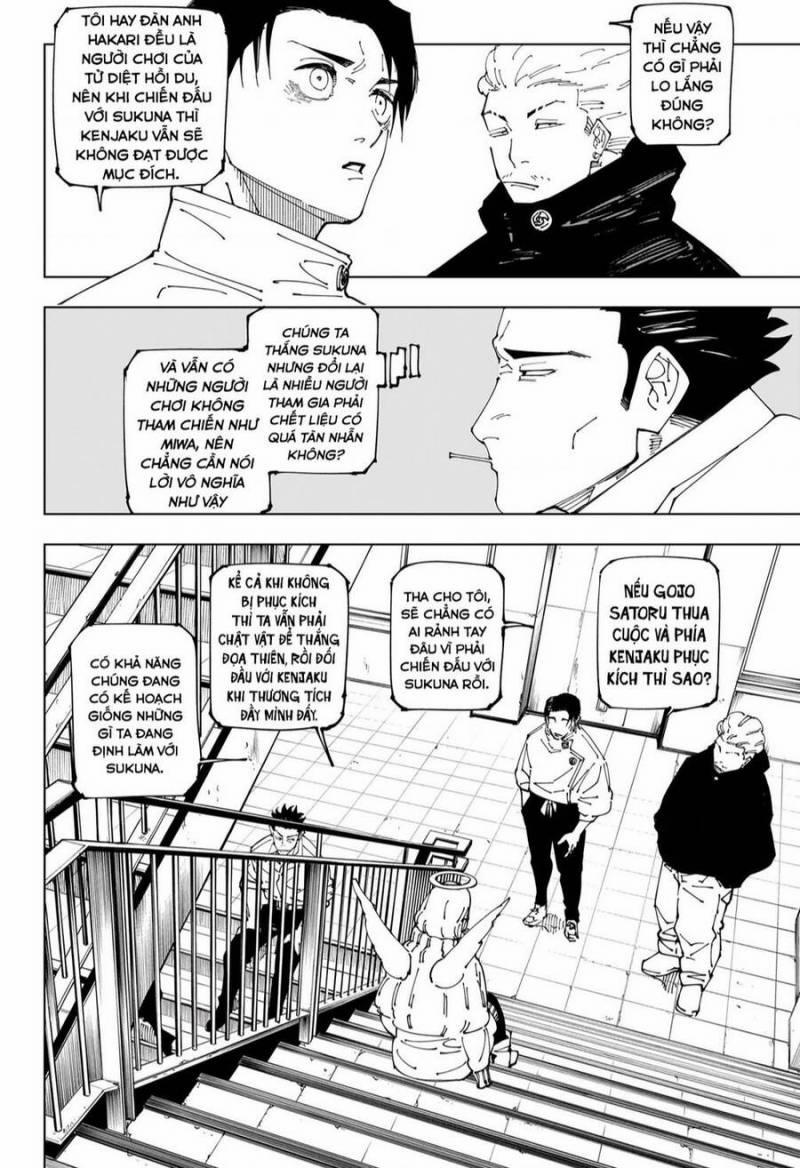 manhwax10.com - Truyện Manhwa Jujutsu Kaisen – Chú Thuật Hồi Chiến Chương 240 Trang 5