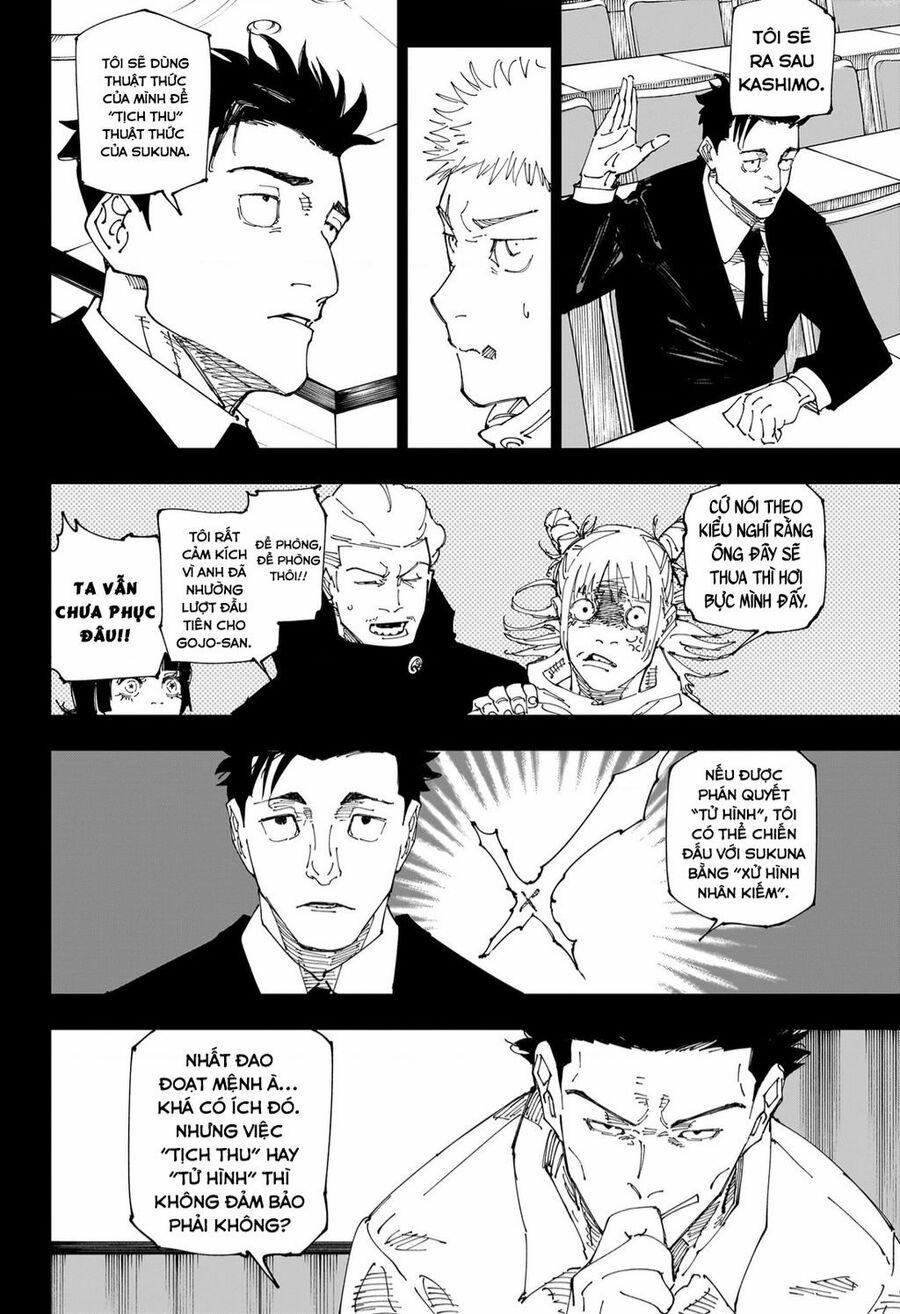 manhwax10.com - Truyện Manhwa Jujutsu Kaisen – Chú Thuật Hồi Chiến Chương 244 Trang 6