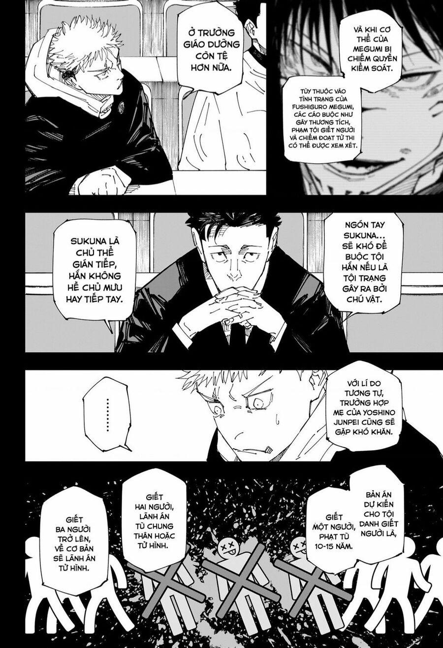 manhwax10.com - Truyện Manhwa Jujutsu Kaisen – Chú Thuật Hồi Chiến Chương 244 Trang 8