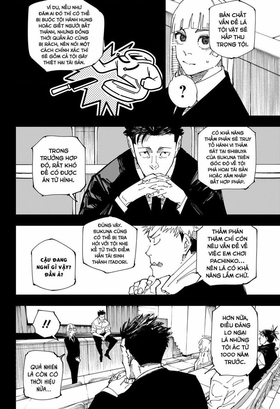 manhwax10.com - Truyện Manhwa Jujutsu Kaisen – Chú Thuật Hồi Chiến Chương 244 Trang 10