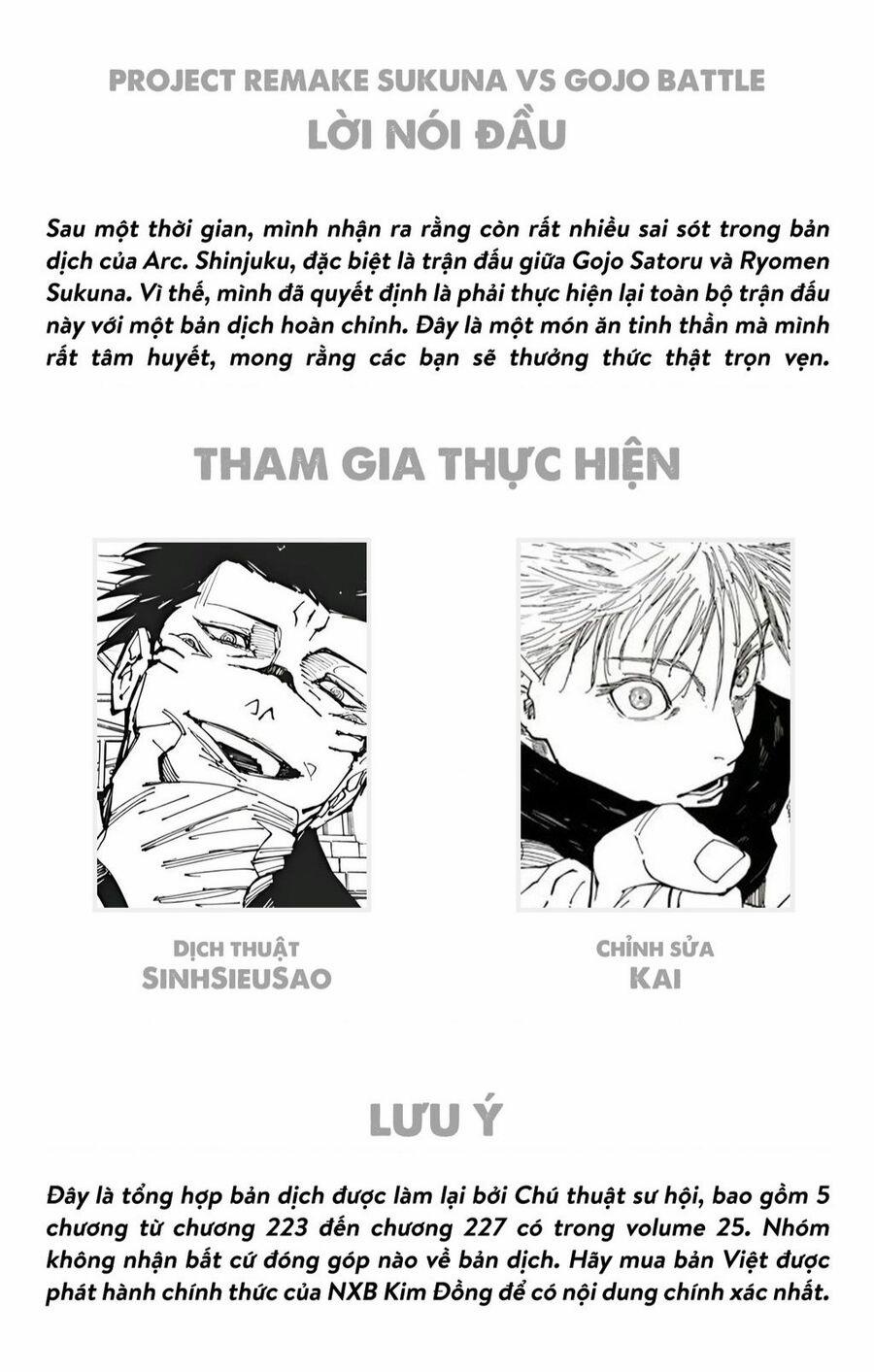 manhwax10.com - Truyện Manhwa Jujutsu Kaisen – Chú Thuật Hồi Chiến Chương 248 5 Trang 1