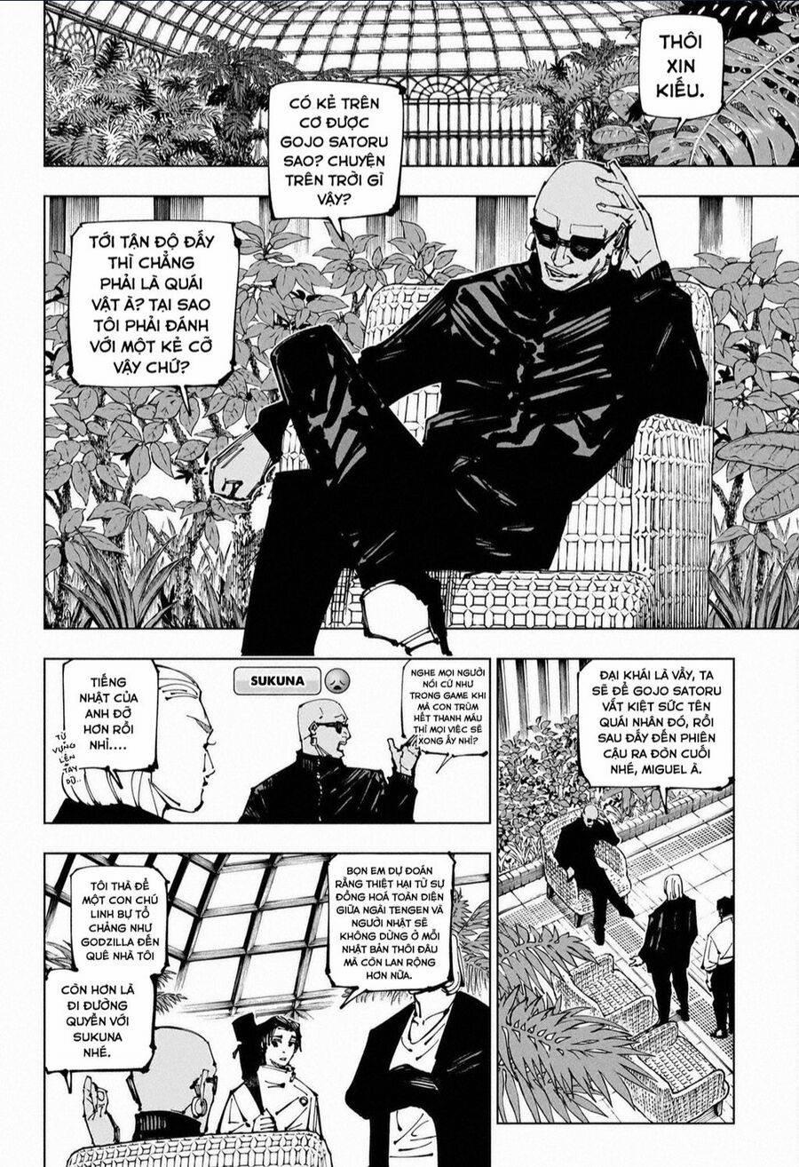 manhwax10.com - Truyện Manhwa Jujutsu Kaisen - Chú Thuật Hồi Chiến Chương 255 Trang 3