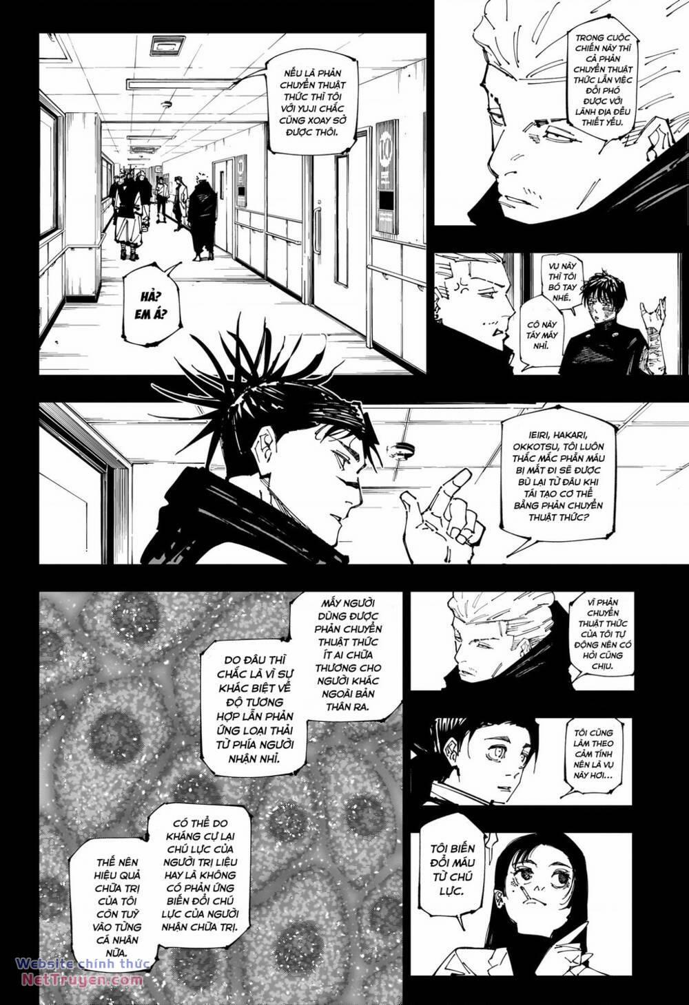 manhwax10.com - Truyện Manhwa Jujutsu Kaisen - Chú Thuật Hồi Chiến Chương 258 Trang 5