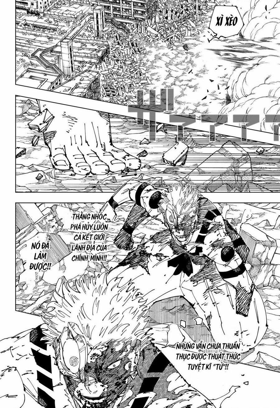 manhwax10.com - Truyện Manhwa Jujutsu Kaisen - Chú Thuật Hồi Chiến Chương 263 Trang 4