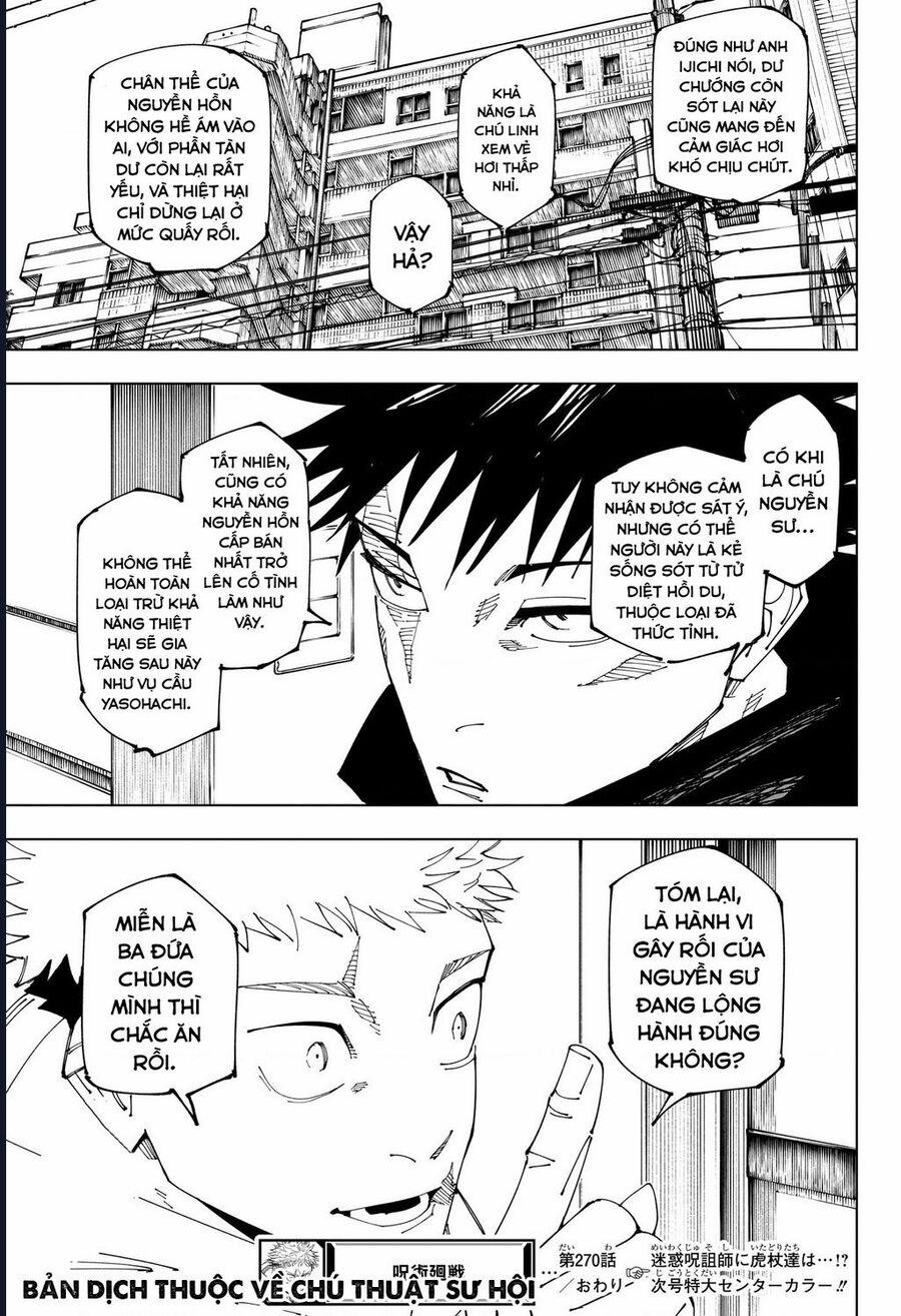 manhwax10.com - Truyện Manhwa Jujutsu Kaisen - Chú Thuật Hồi Chiến Chương 270 Trang 20