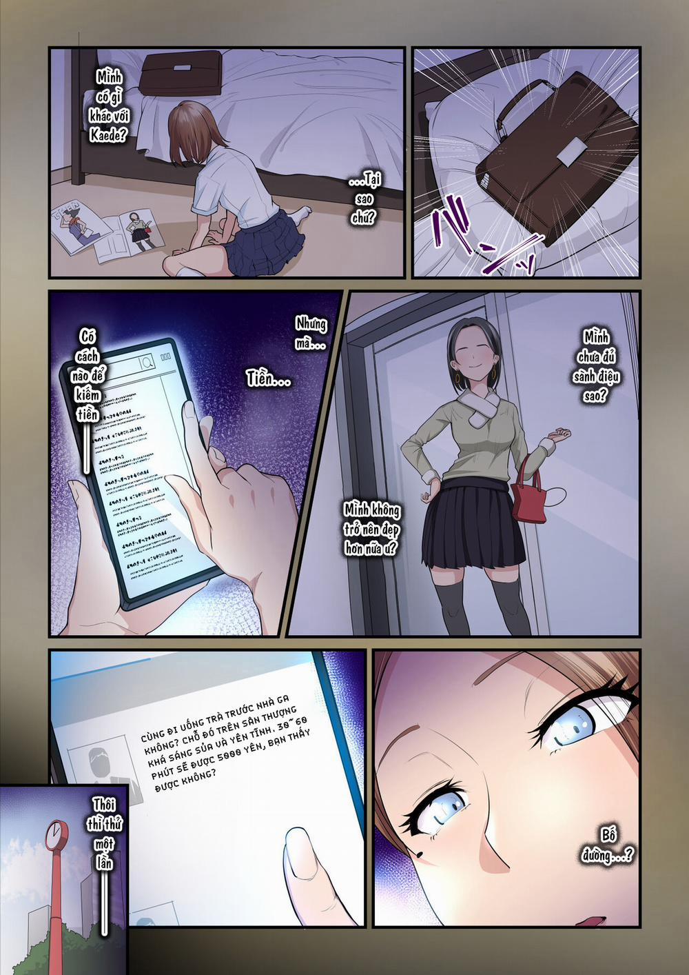 manhwax10.com - Truyện Manhwa Kaede-chan và Bố đường Chương 2 Trang 7