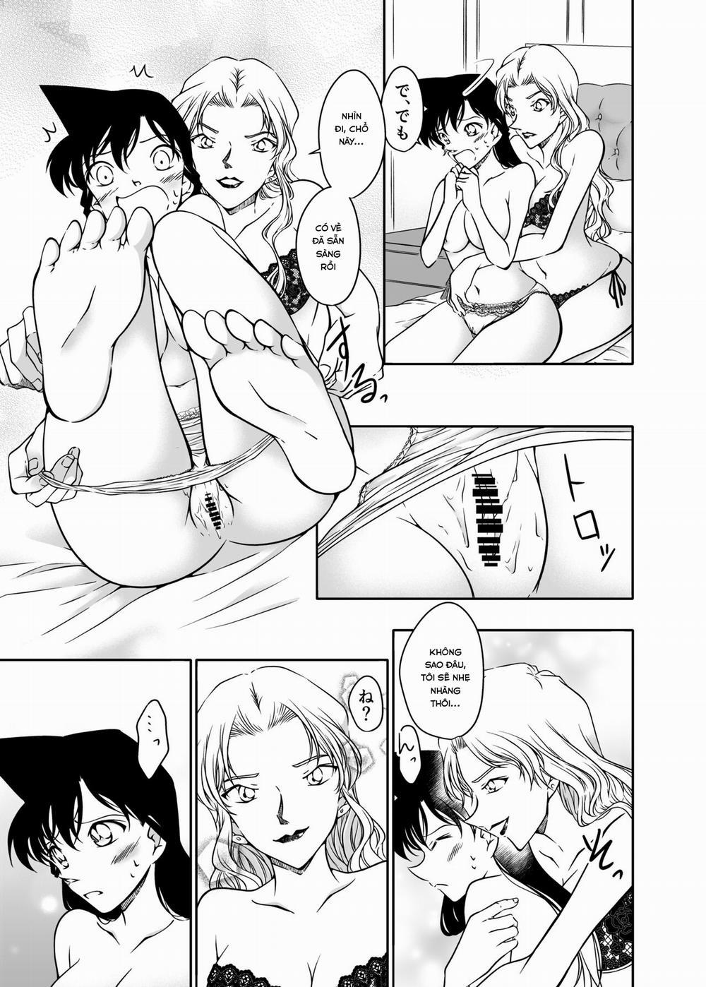 manhwax10.com - Truyện Manhwa Kaiketsu Houhou wa Karada ni Oshiete Ageru (Detective Conan) Chương Oneshot Trang 13