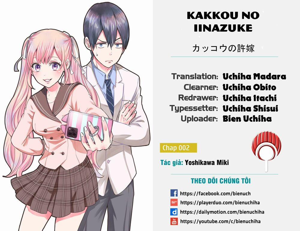 manhwax10.com - Truyện Manhwa Kakkou No Iinazuke Chương 2 Trang 1