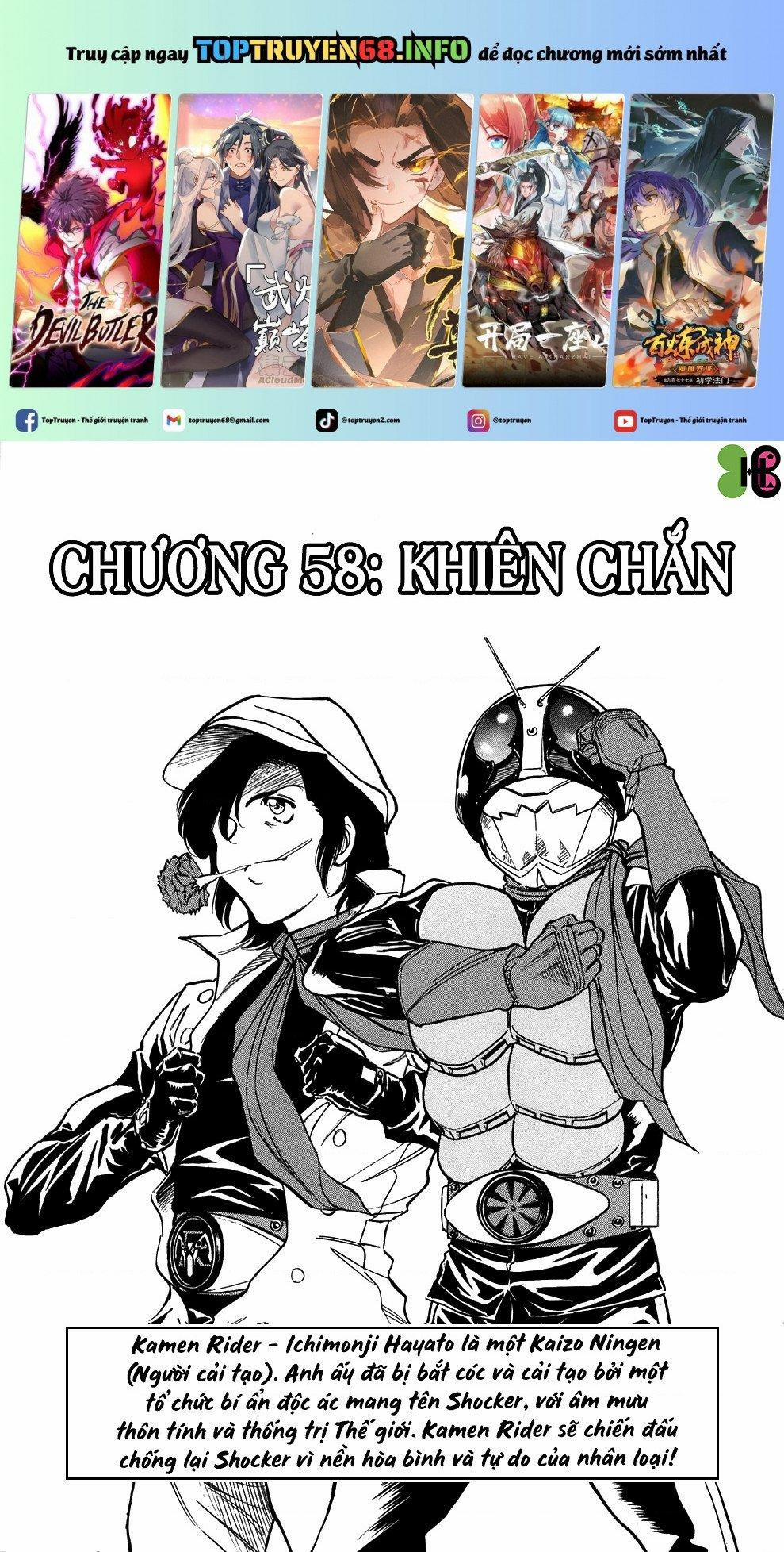 manhwax10.com - Truyện Manhwa Kamen Rider Spirits Chương 58 Trang 1