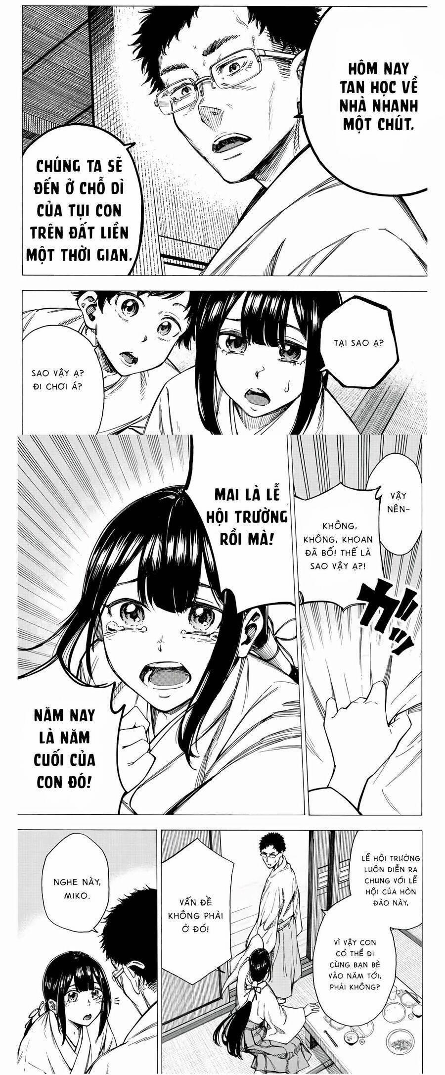 manhwax10.com - Truyện Manhwa Kaminagashijima – Rinne No Miko Chương 2 Trang 3