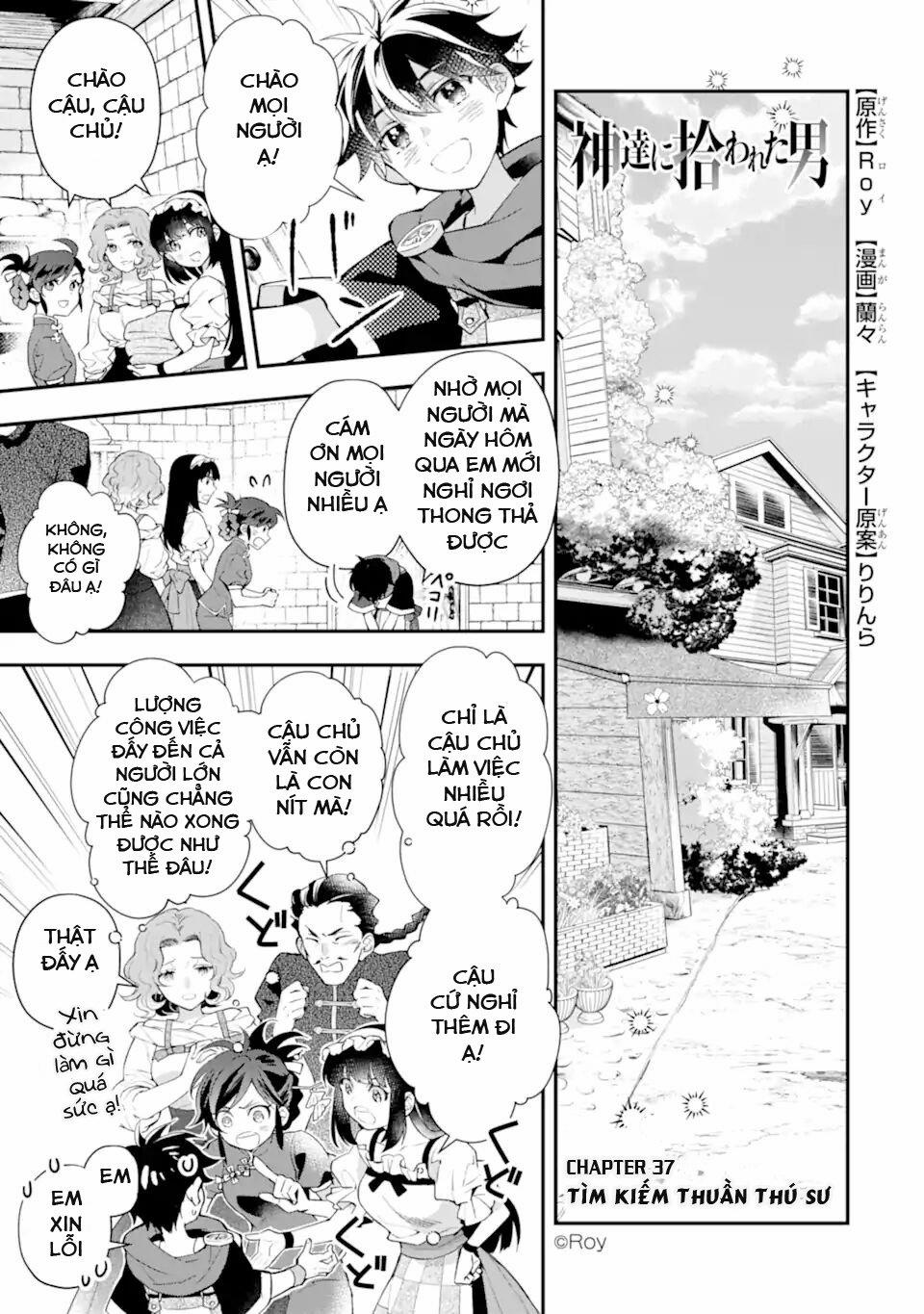 manhwax10.com - Truyện Manhwa Kamitachi Ni Hirowareta Otoko Chương 37 Trang 2