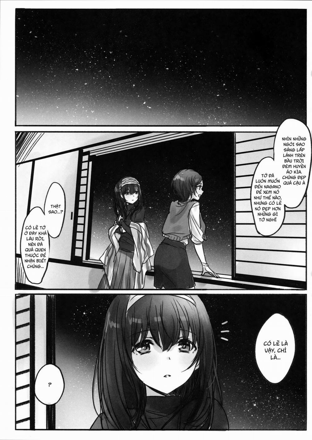 manhwax10.com - Truyện Manhwa Kanade-San, Onsen Ni Issho Ni Hairimasenka (The Idolmaster) Chương Oneshot Trang 3