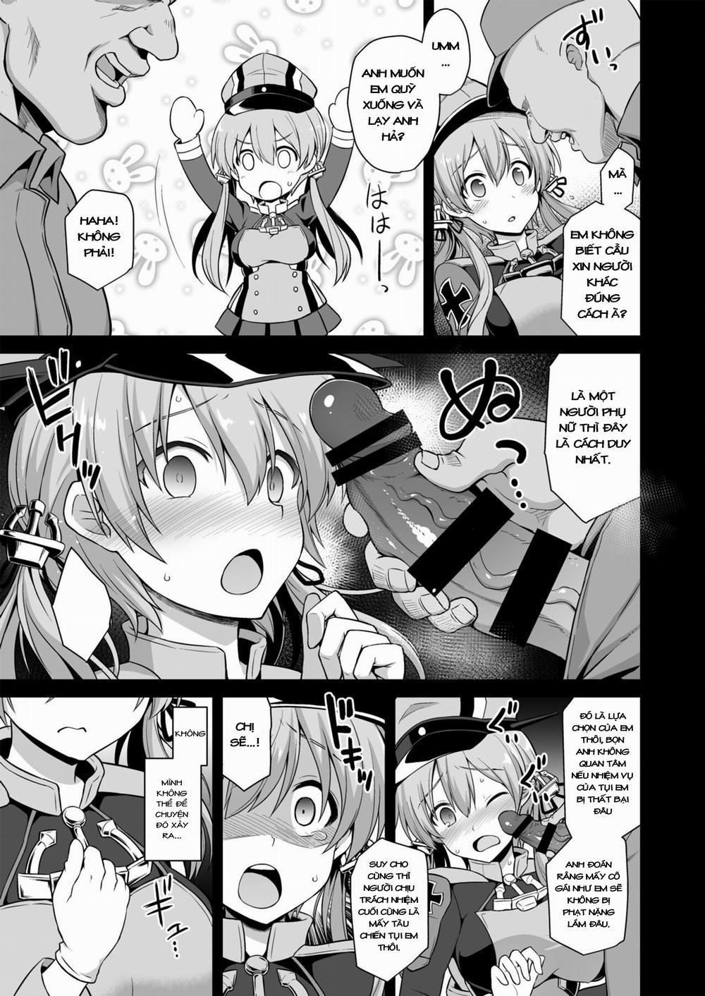 manhwax10.com - Truyện Manhwa Kanmusu Chakunin Zenya Prinz Eugen Yaku Ochi Nyuugi Kousai (Kantai Collection) Chương Oneshot Trang 7