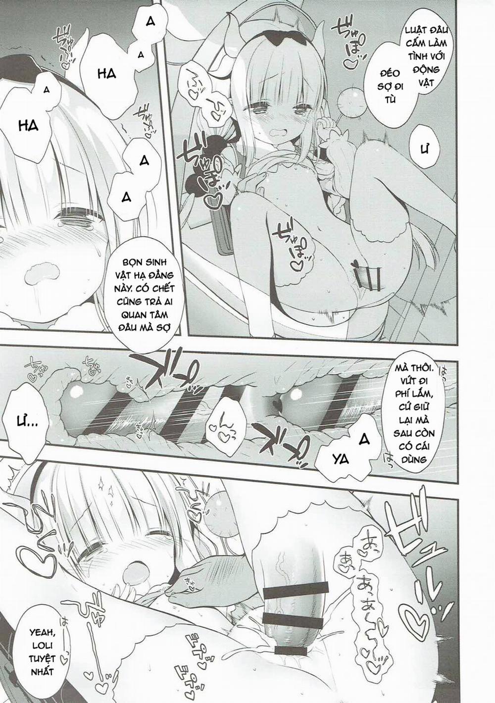 manhwax10.com - Truyện Manhwa Kanna-chan wa Hatsujouki (Kobayashi-san-chi no Maid Dragon) Chương Oneshot Trang 9