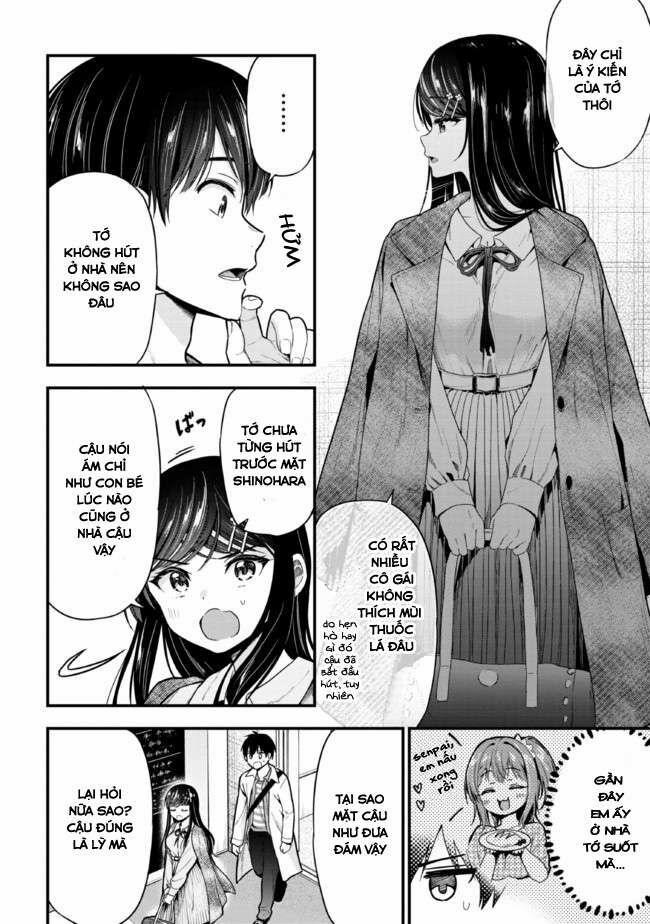 manhwax10.com - Truyện Manhwa Kanojo Ni Uwaki Sareteita Ore Ga, Koakuma Na Kouhai Ni Natsukareteimasu Chương 9 Trang 8