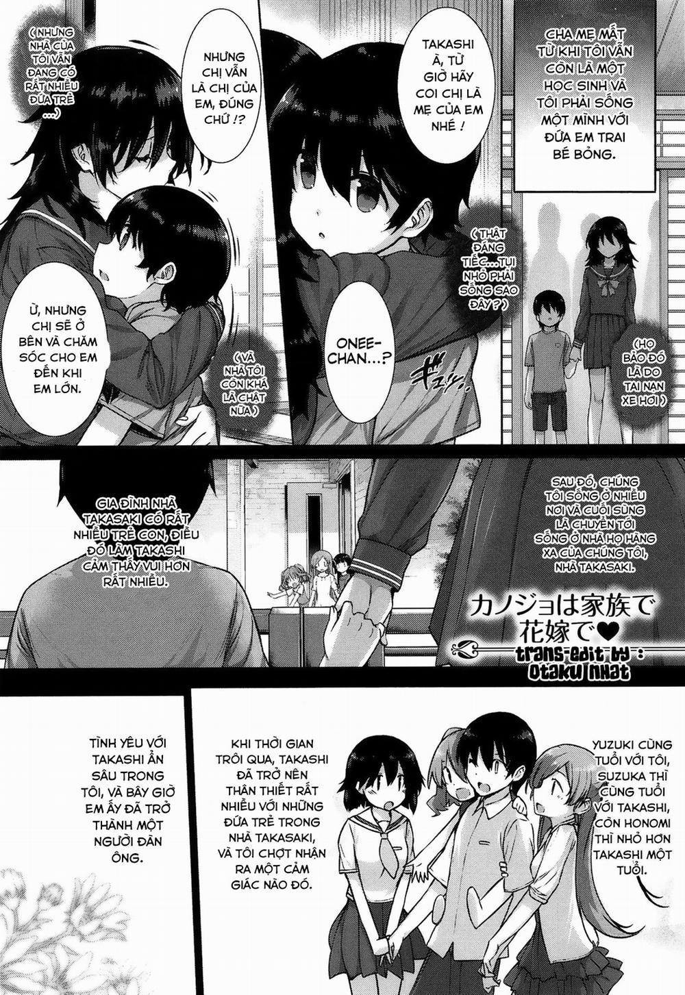 manhwax10.com - Truyện Manhwa Kanojo wa Kazoku de Hanayome de Chương 4 Trang 1