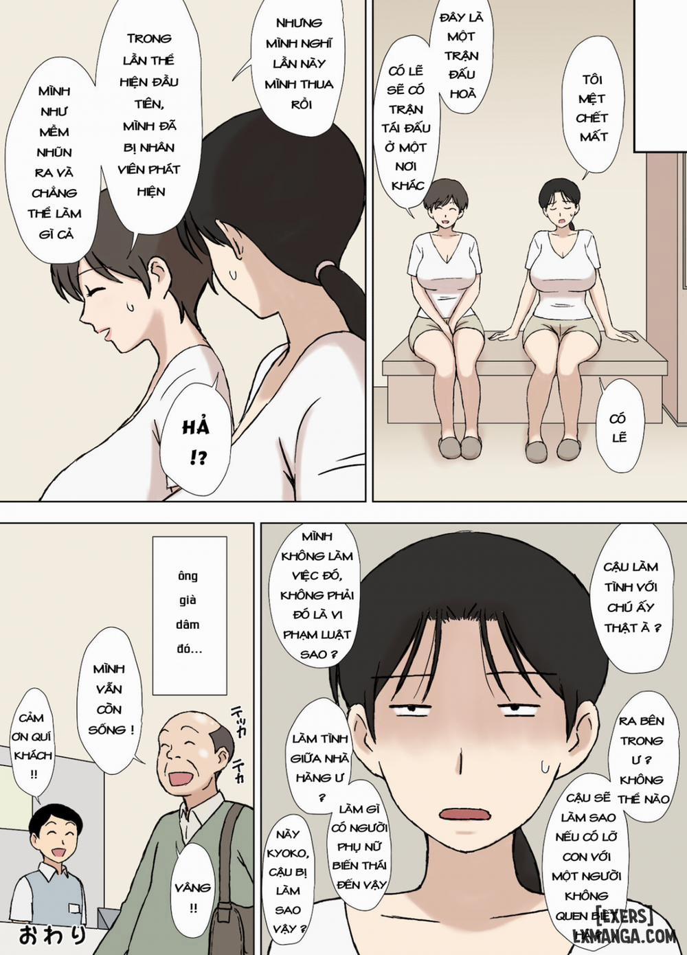 manhwax10.com - Truyện Manhwa Karamare tsuma no Kyōko-san sauna de taiketsu Chương Oneshot Trang 35