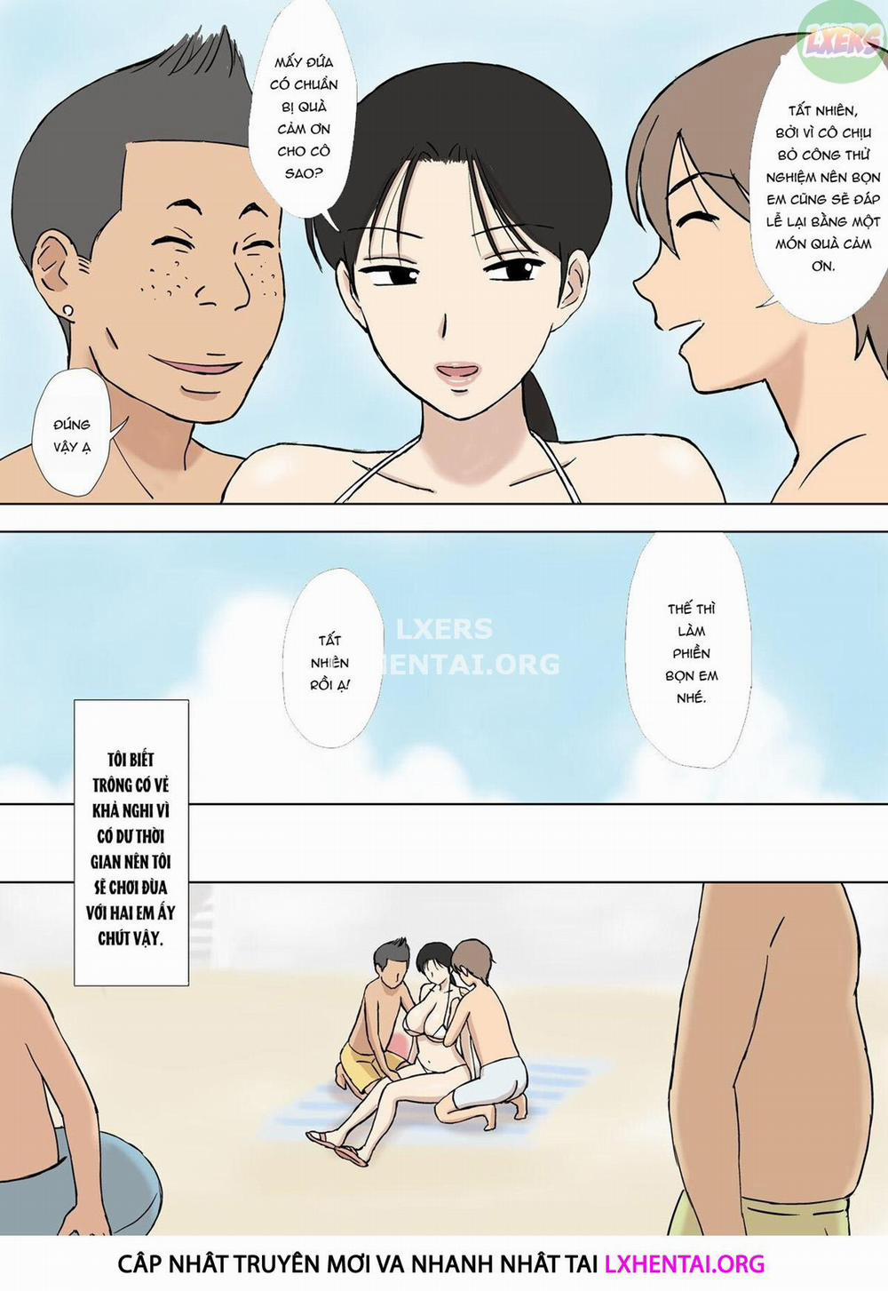 manhwax10.com - Truyện Manhwa Karamare Tsuma no Kyouko-san Abunai Kaisuiyoku Hen + Zetsurin Gikei Hen Chương Oneshot Trang 10