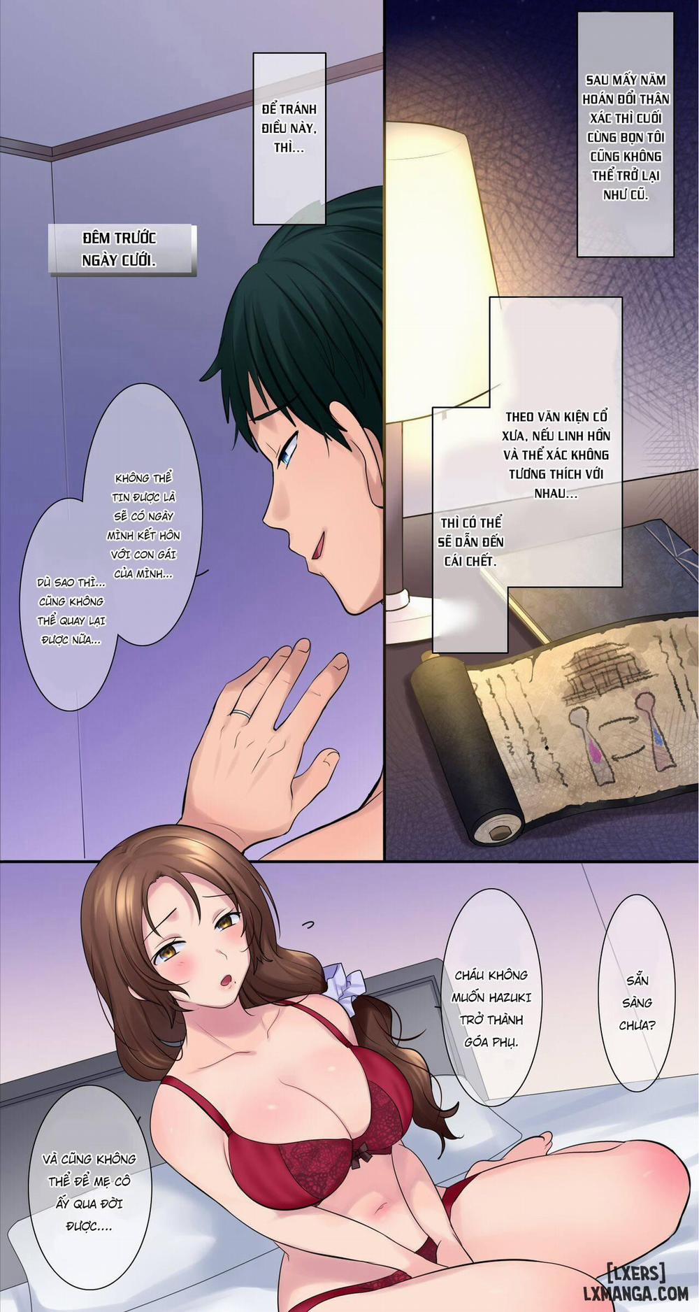 manhwax10.com - Truyện Manhwa Kareshi Kanojo no Hahaoya Irekawari TS Chương 3 Trang 2