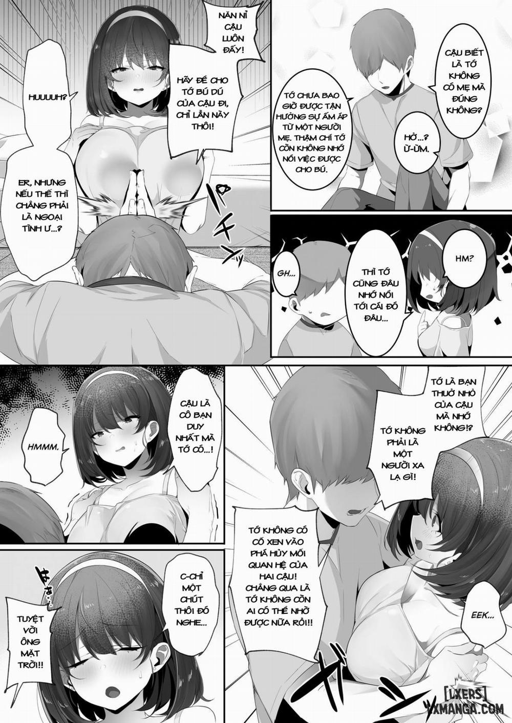 manhwax10.com - Truyện Manhwa Kareshi Mochi no Kyonyuu Osananajimi o NTR Nakadashi Suru Hon Chương Oneshot Trang 9