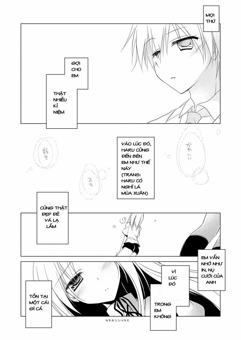 manhwax10.com - Truyện Manhwa Kata Hoshi Sirius (Yosuga No Sora) Chương Oneshot Trang 23