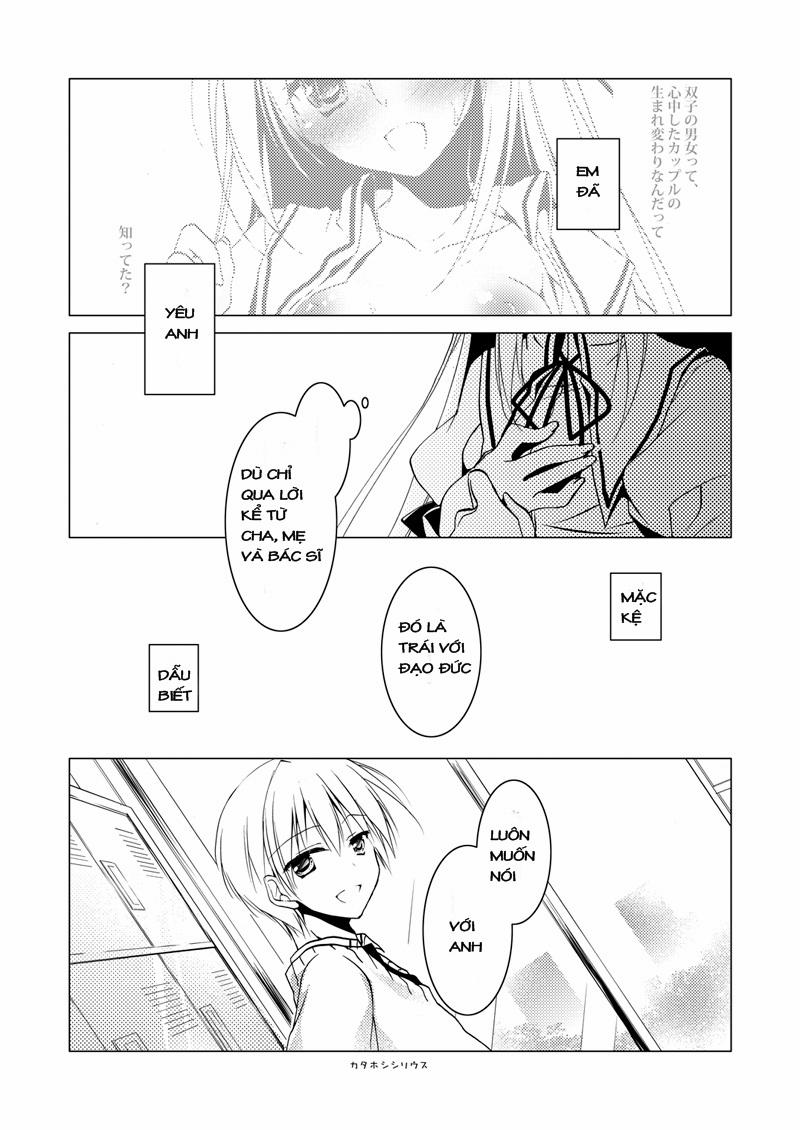 manhwax10.com - Truyện Manhwa Kata Hoshi Sirius (Yosuga No Sora) Chương Oneshot Trang 25