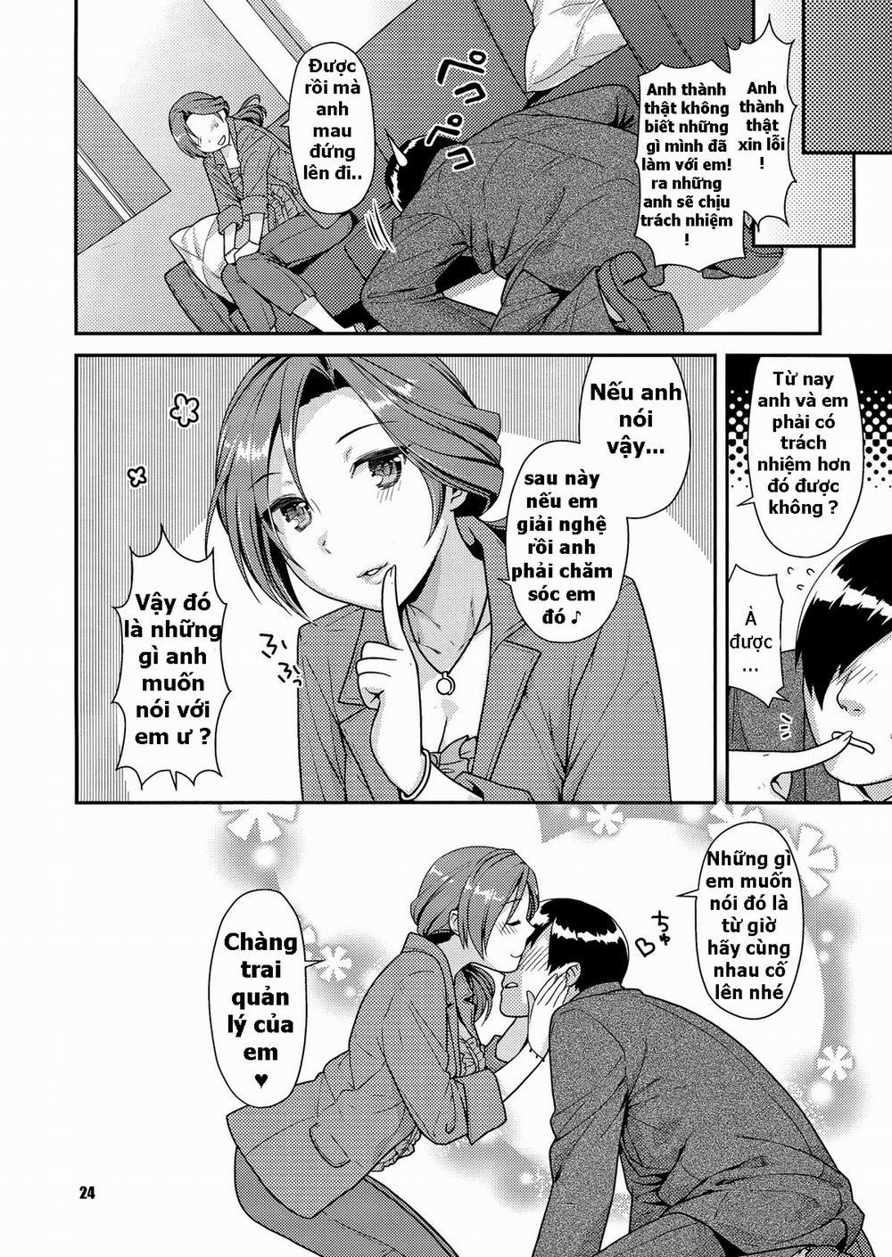 manhwax10.com - Truyện Manhwa Kawaikute Toshima na Onee-san wa Suki desuka? (The Idolmaster) Chương Oneshot Trang 23