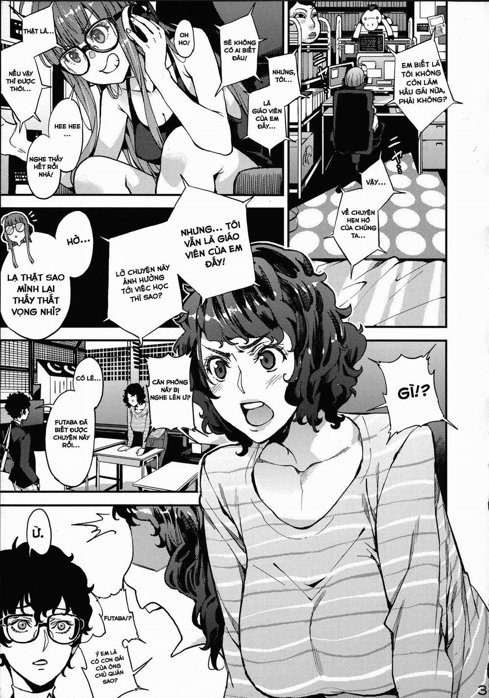 manhwax10.com - Truyện Manhwa Kawakami Sensei to Futaba no Himitsu Kojin Jugyou (Persona 5) Chương Oneshot Trang 3