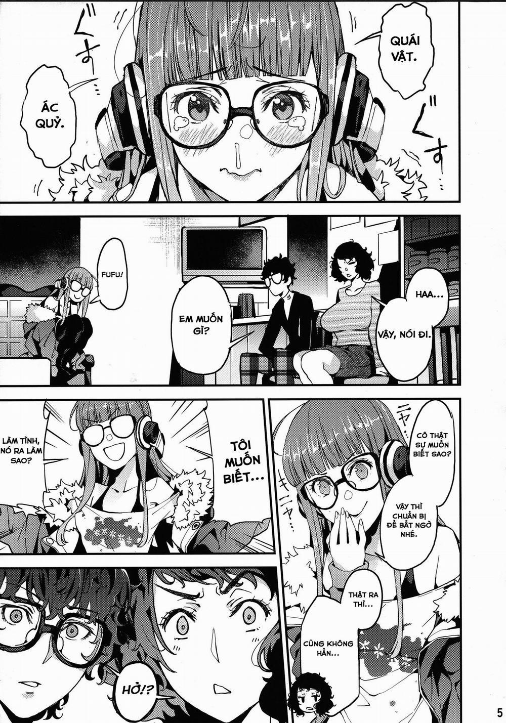 manhwax10.com - Truyện Manhwa Kawakami Sensei to Futaba no Himitsu Kojin Jugyou (Persona 5) Chương Oneshot Trang 5