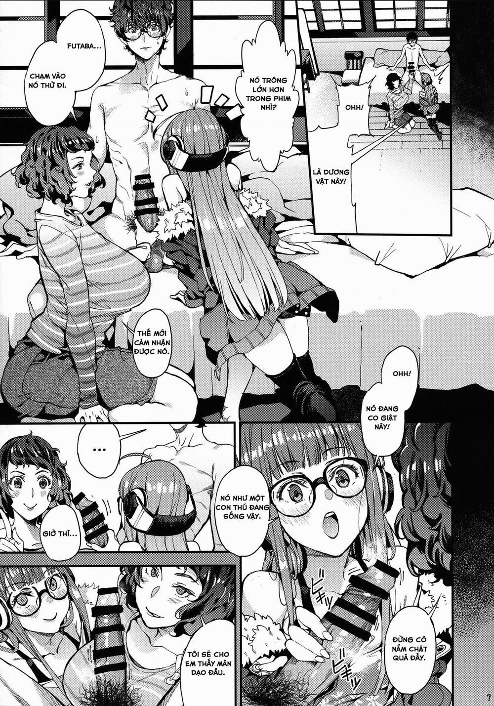 manhwax10.com - Truyện Manhwa Kawakami Sensei to Futaba no Himitsu Kojin Jugyou (Persona 5) Chương Oneshot Trang 7