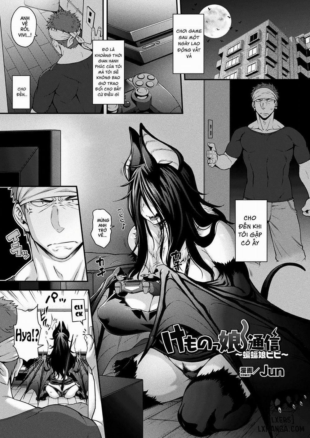 manhwax10.com - Truyện Manhwa Kemonokko Tsuushin ~Koumori Musume Vivi Chương Oneshot Trang 1