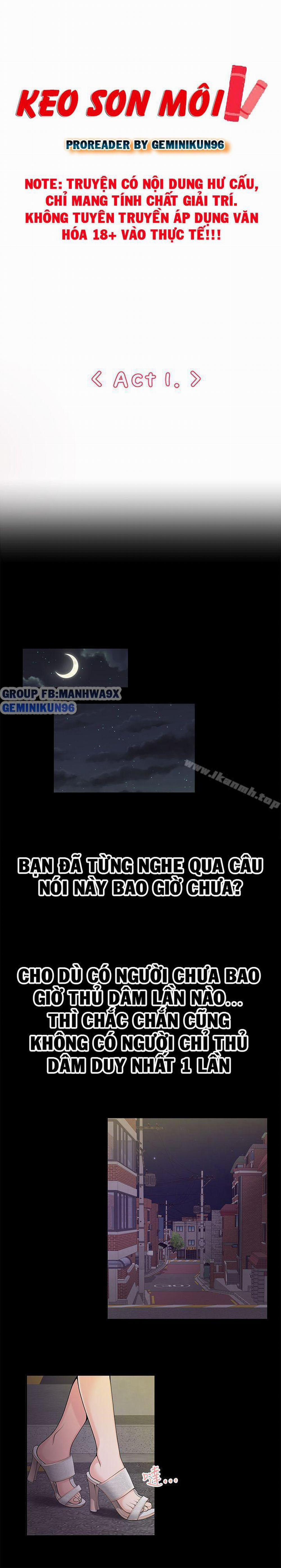 manhwax10.com - Truyện Manhwa Keo Son Môi Chương 1 Trang 3