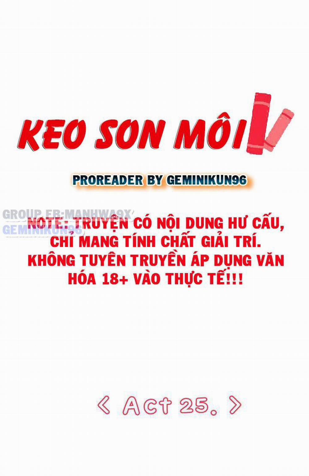 manhwax10.com - Truyện Manhwa Keo Son Môi Chương 25 Trang 2