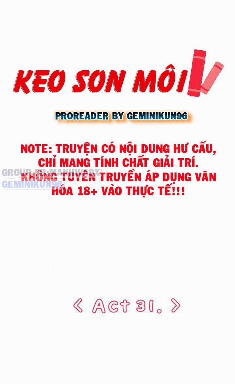 manhwax10.com - Truyện Manhwa Keo Son Môi Chương 31 Trang 2