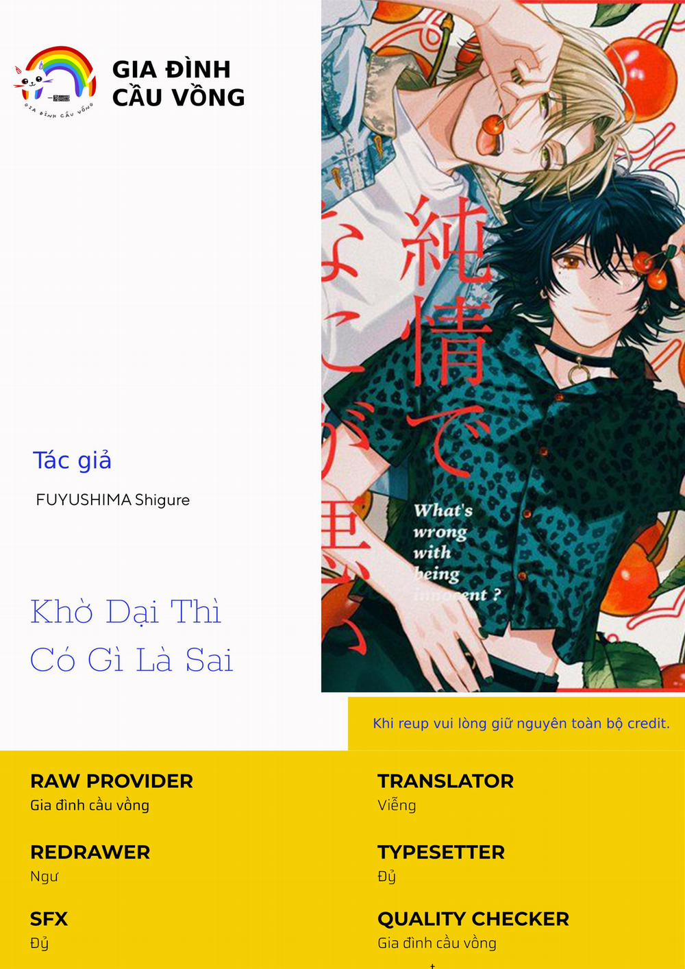 manhwax10.com - Truyện Manhwa Khờ Dại Thì Có Gì Là Sai Chương 1 Trang 1