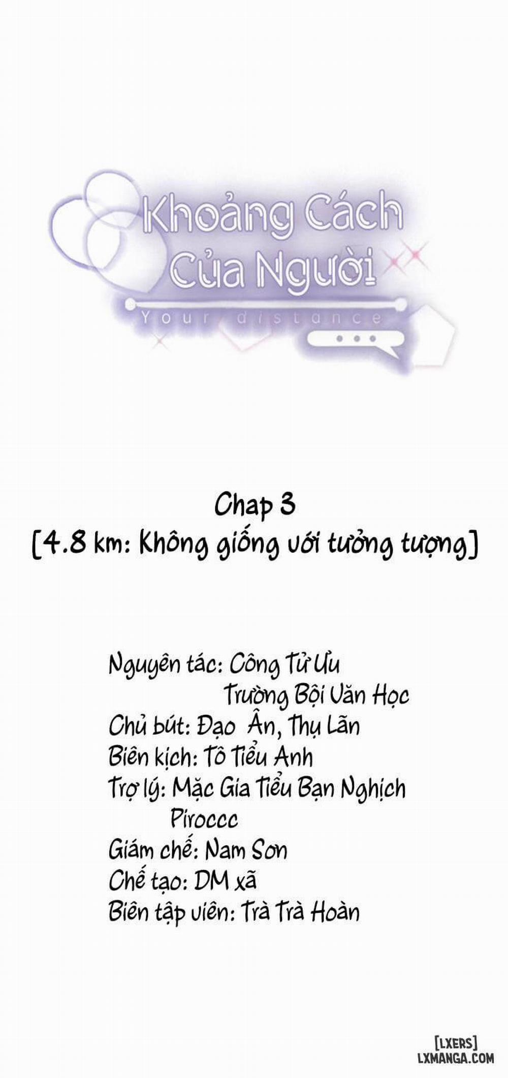 Khoảng cách của người Chương 3 Trang 1