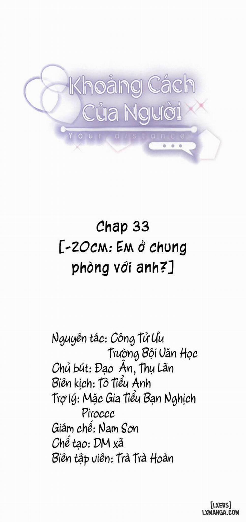 manhwax10.com - Truyện Manhwa Khoảng cách của người Chương 33 Trang 1