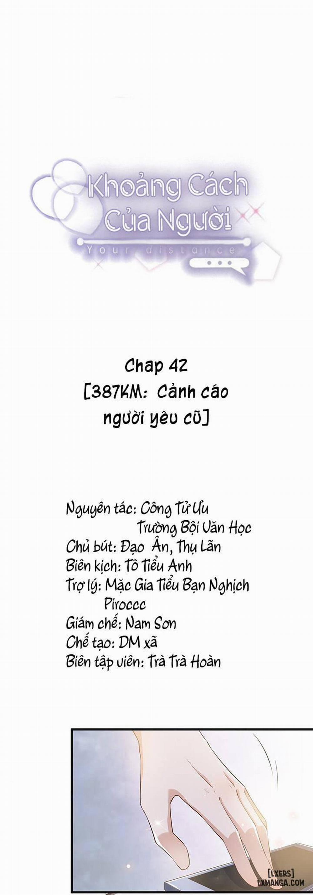 Khoảng cách của người Chương 42 Trang 1