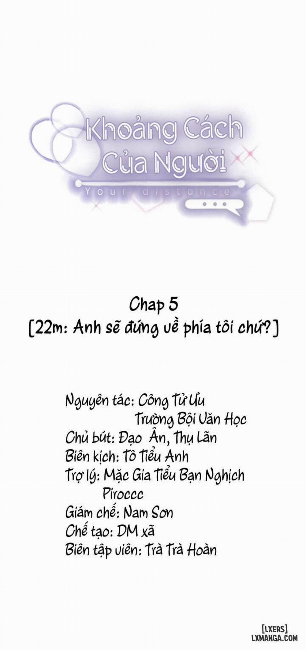 Khoảng cách của người Chương 5 Trang 1