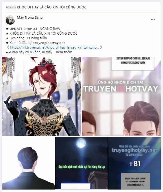 manhwax10.com - Truyện Manhwa Khóc Đi, Hay Cầu Xin Tôi Cũng Được Chương 23 1 Trang 40