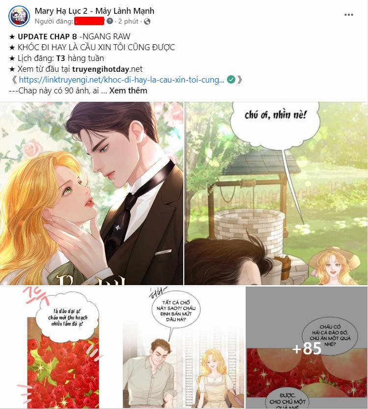 manhwax10.com - Truyện Manhwa Khóc Đi Hay Là Cầu Xin Tôi Cũng Được Chương 8 1 Trang 1