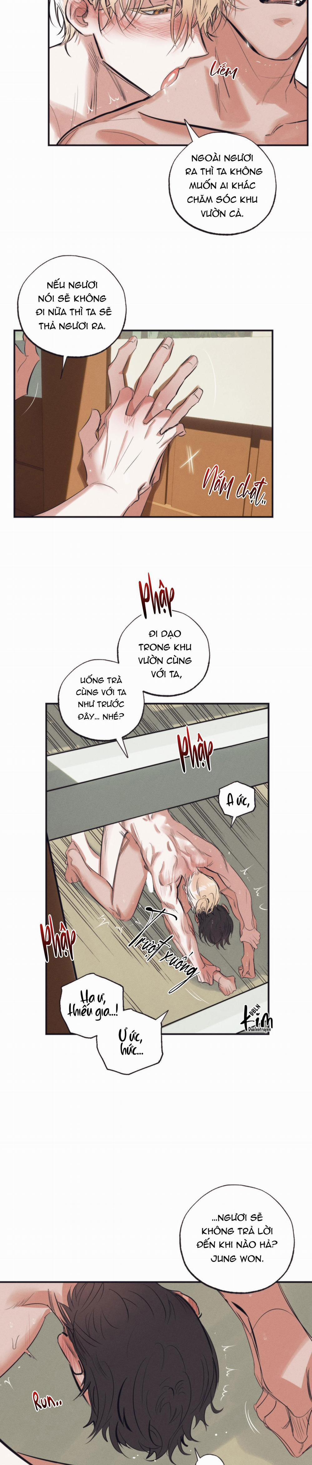 manhwax10.com - Truyện Manhwa KHU VƯỜN CỦA ESTHER Chương 2 H Trang 16