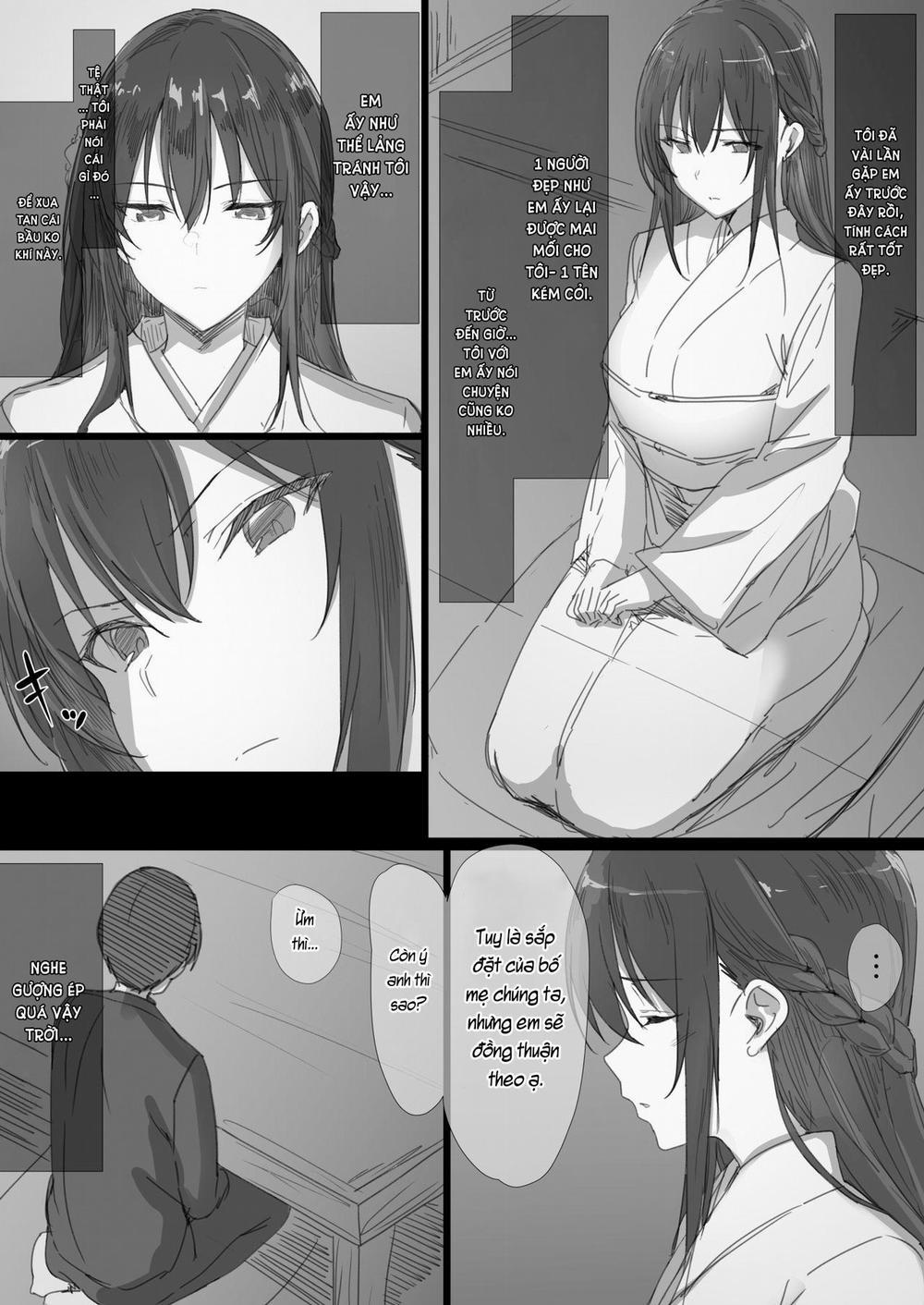 manhwax10.com - Truyện Manhwa Ki ga Tsuyoi Seiso na Hitozuma Reijou ga Netorareru made no Ichibu Shijuu Chương 0 Ng y em v anh l m v ch ng Trang 4