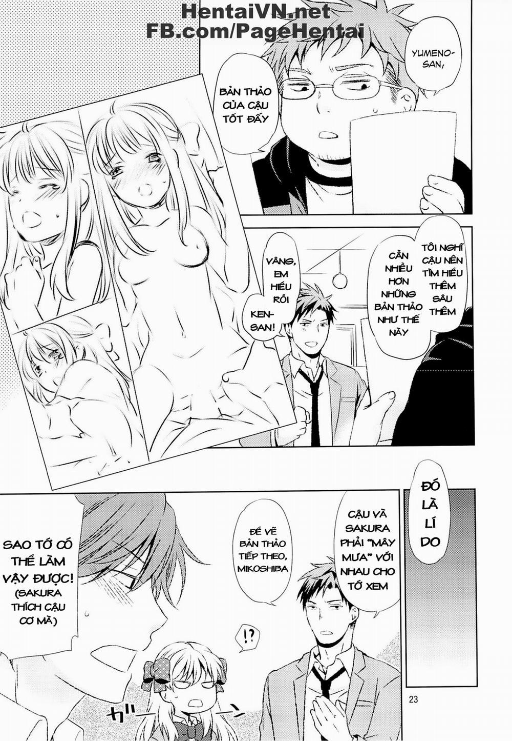 manhwax10.com - Truyện Manhwa Kikan Shoujo Sakura-san (Gekkan Shoujo Nozaki-kun) Chương Oneshot Trang 21