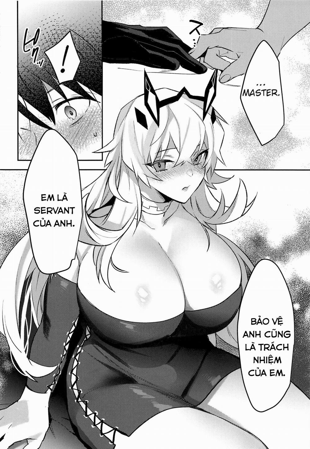 manhwax10.com - Truyện Manhwa Kimi to Kiss Shinai to Derarenai Heya (Fate/Grand Order) Chương Oneshot Trang 10