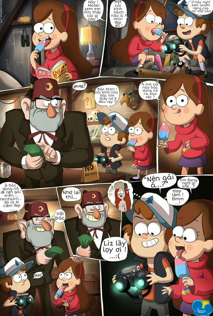 manhwax10.com - Truyện Manhwa Kính thực tế ảo bản hen (Gravity Falls) Chương Oneshot Trang 8