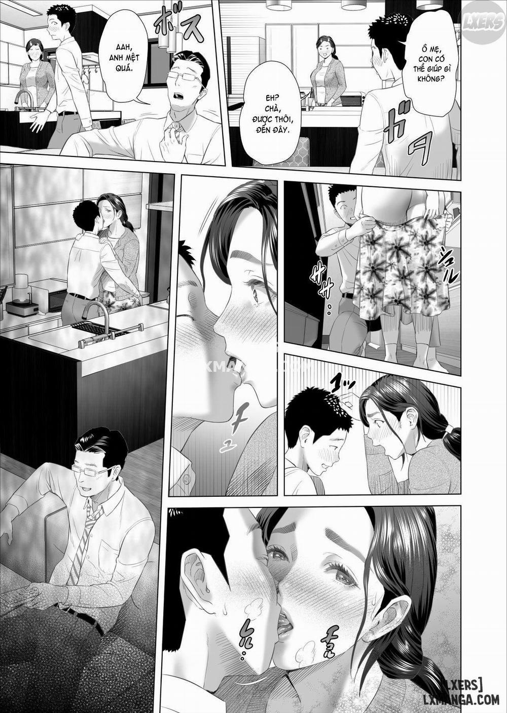 manhwax10.com - Truyện Manhwa Kinjo Yuuwaku Musuko ni Otto no Soba Chương 2 END Trang 27